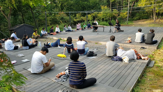 서울대공원 치유의 숲에서 임산부를 위한 '태교숲음악회'를 개최 한다