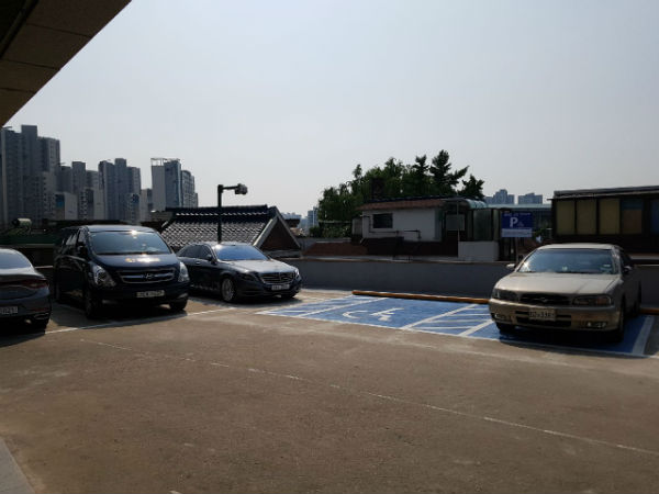 '건축물 부설주차장 개방 공유사업'에 참여한 주차장