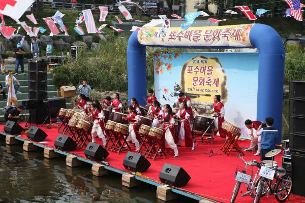 응암1동 포수마을 문화축제 진행 모습