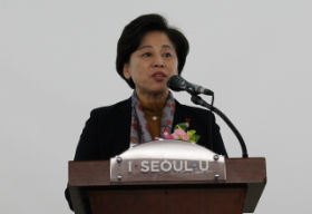 서울사회복지대상 대회장 남인순 국회의원