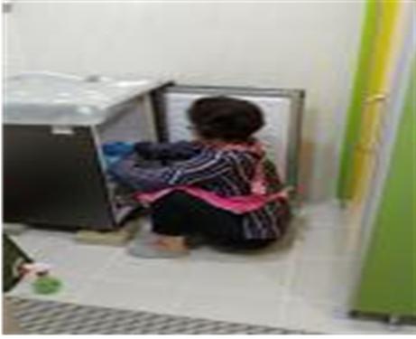 보존식 냉장고 소독