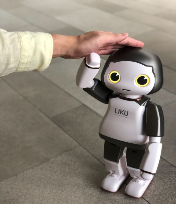 서울디지털재단이 지난 2020년부터 어린이 디지털 교양 교육을 위해 도입한 학습용 휴머노이드 교육 로봇 '리쿠'