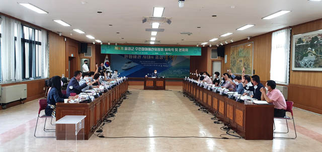 제6기 홍성군 주민참여예산위원회 모습